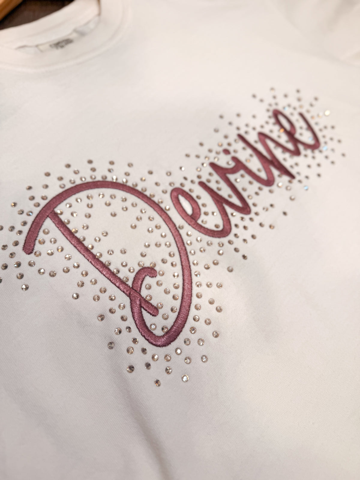 Customized Rhinestone Sparkle Tee