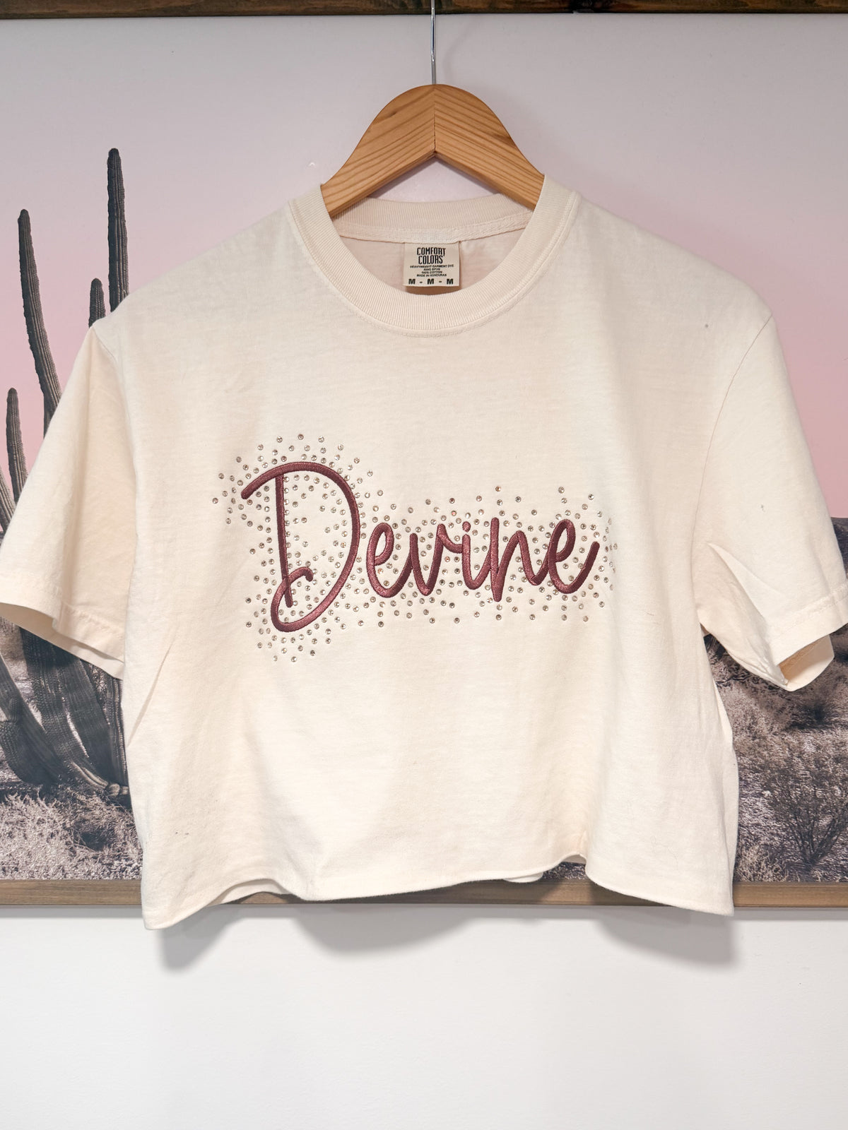 Customized Rhinestone Sparkle Tee