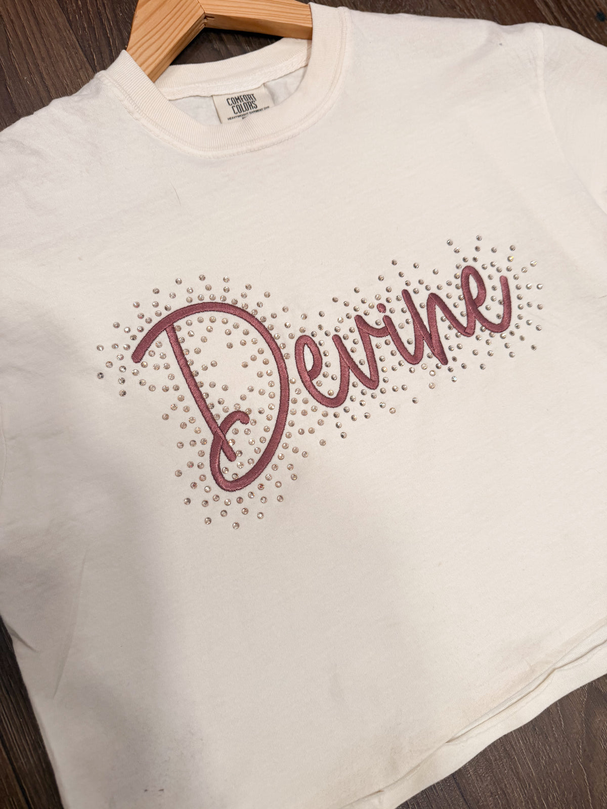 Customized Rhinestone Sparkle Tee