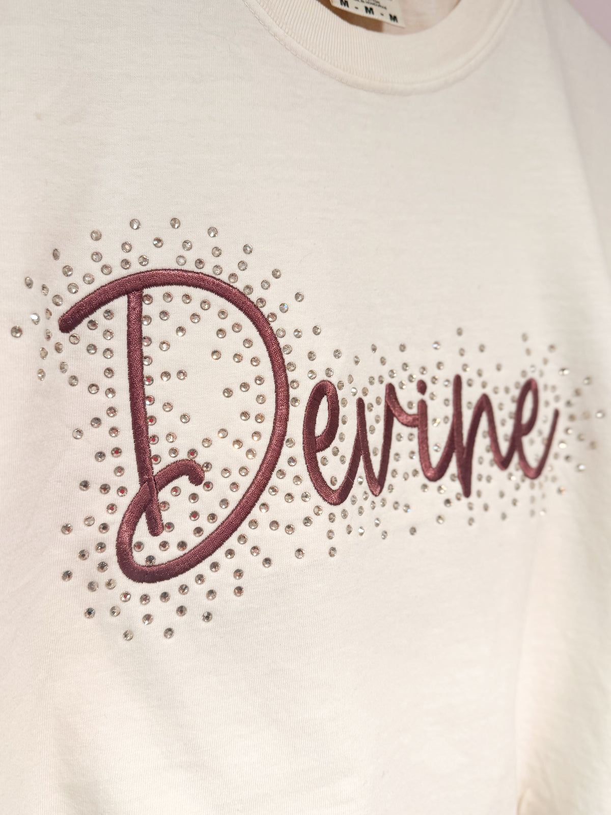 Customized Rhinestone Sparkle Tee
