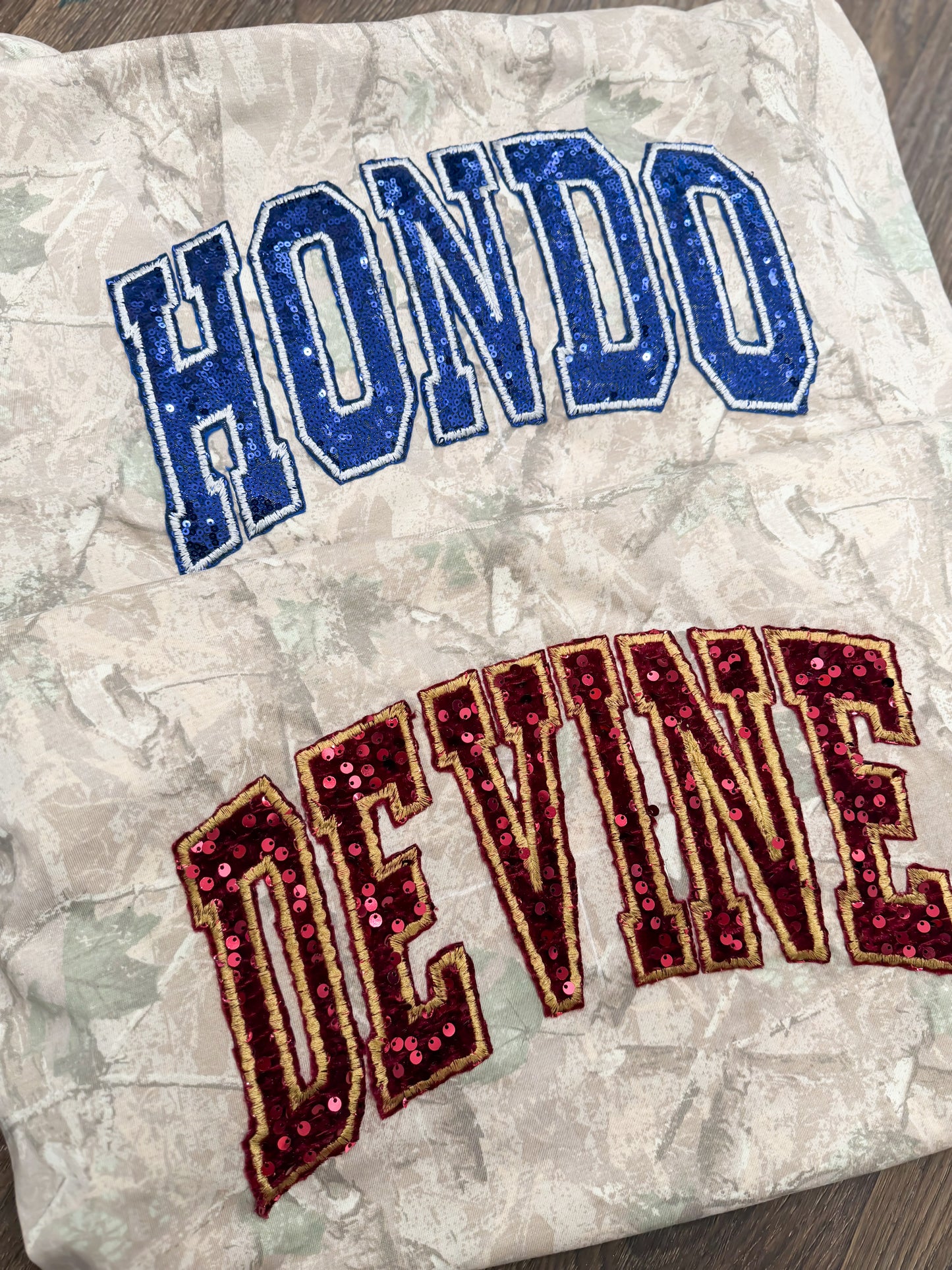 Customizable Oversized Box Camo Tee