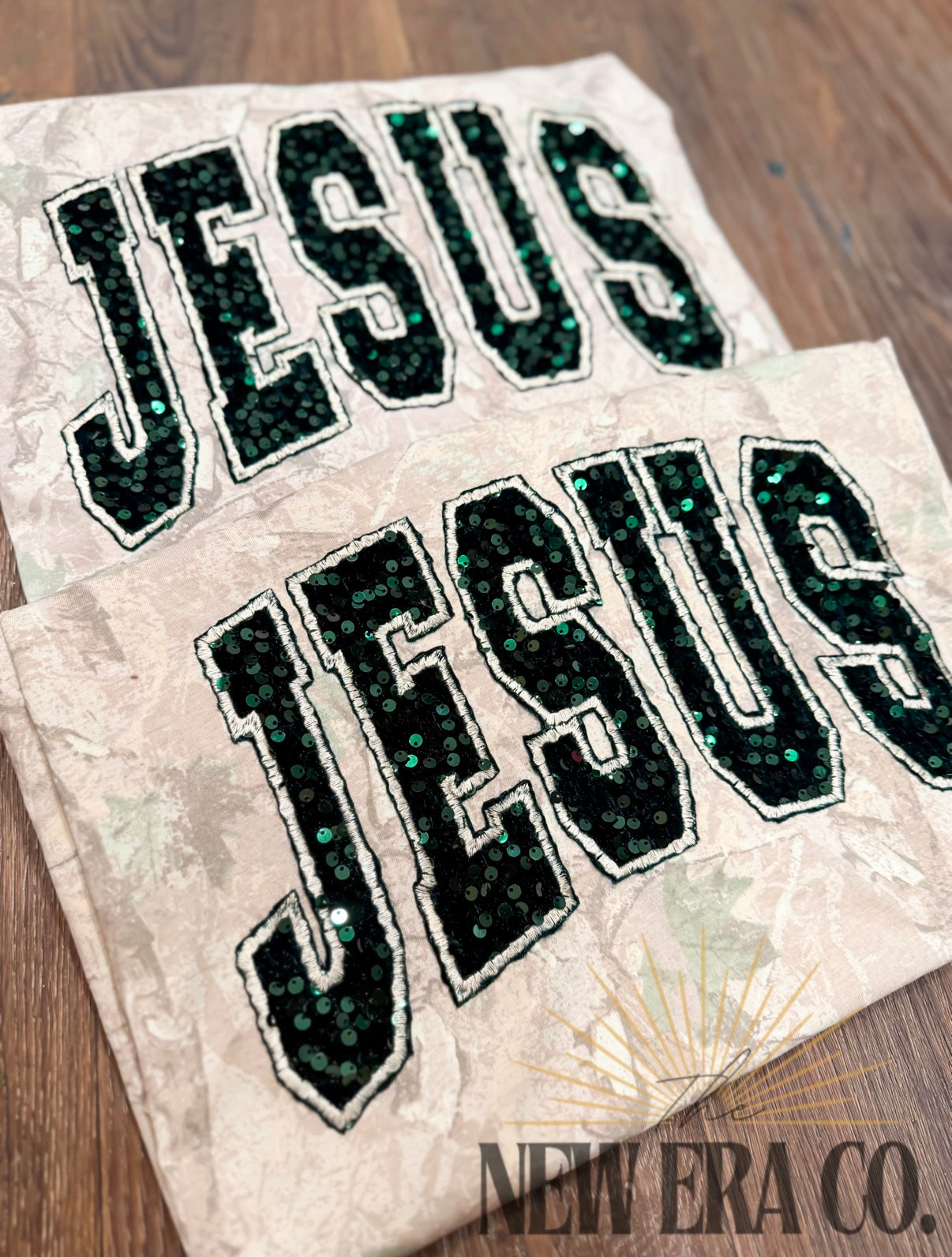 Customizable Oversized Box Camo Tee