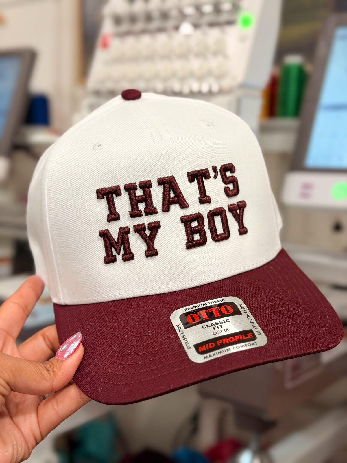 That's My Boy Puff hat