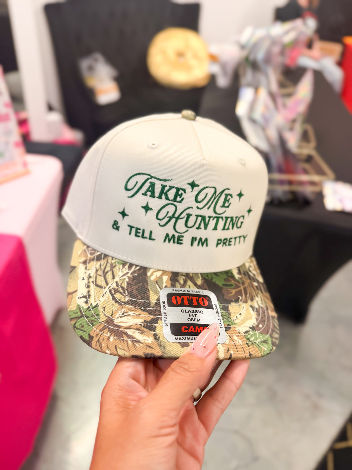 Take Me Hunting Trucker hat